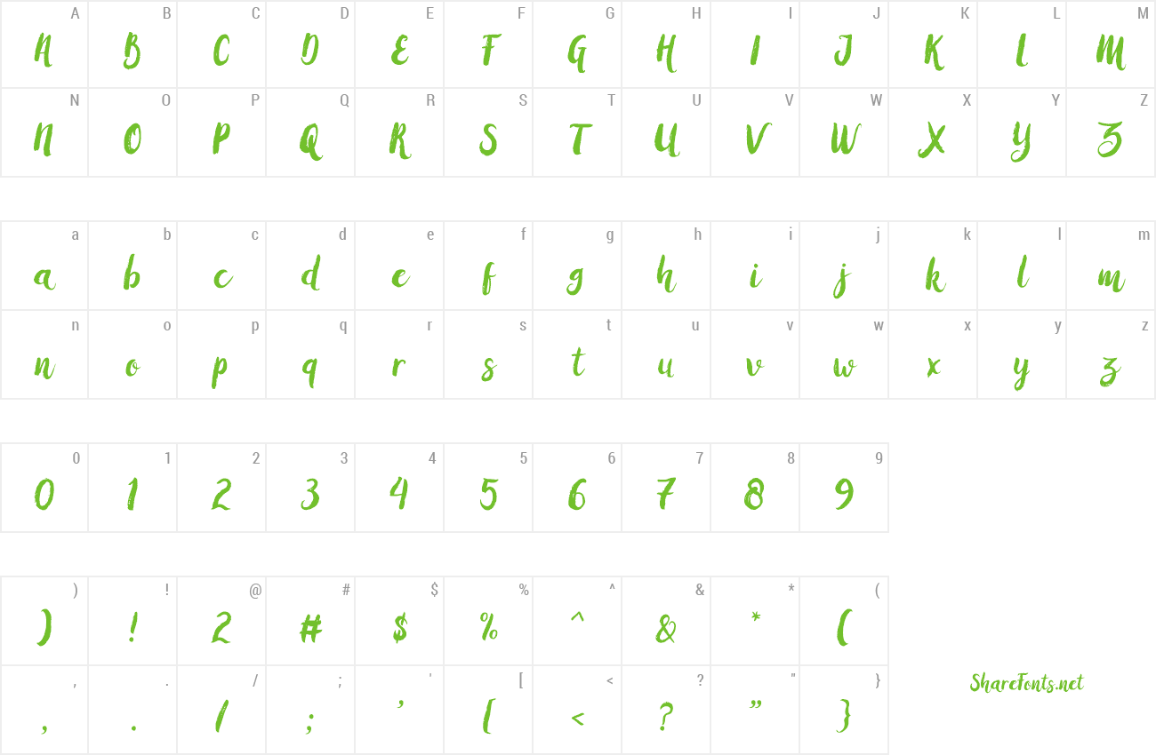 Font The Theatre preview